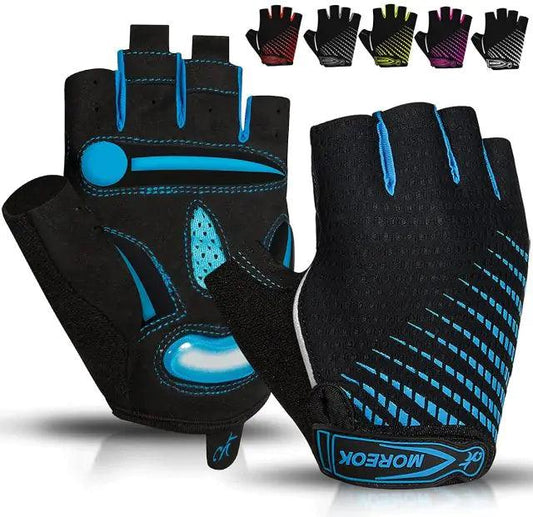 RideGuard Half Finger Cycling Gloves - MANDOTOS