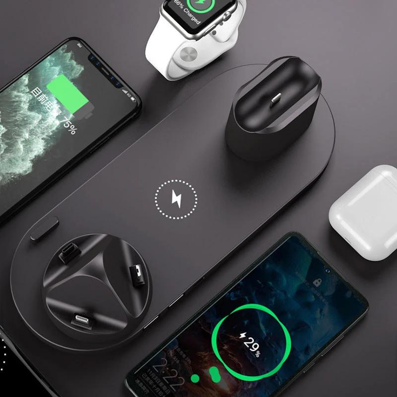5V Wireless Charger with Lithium Battery and USB Interface - MANDOTOS
