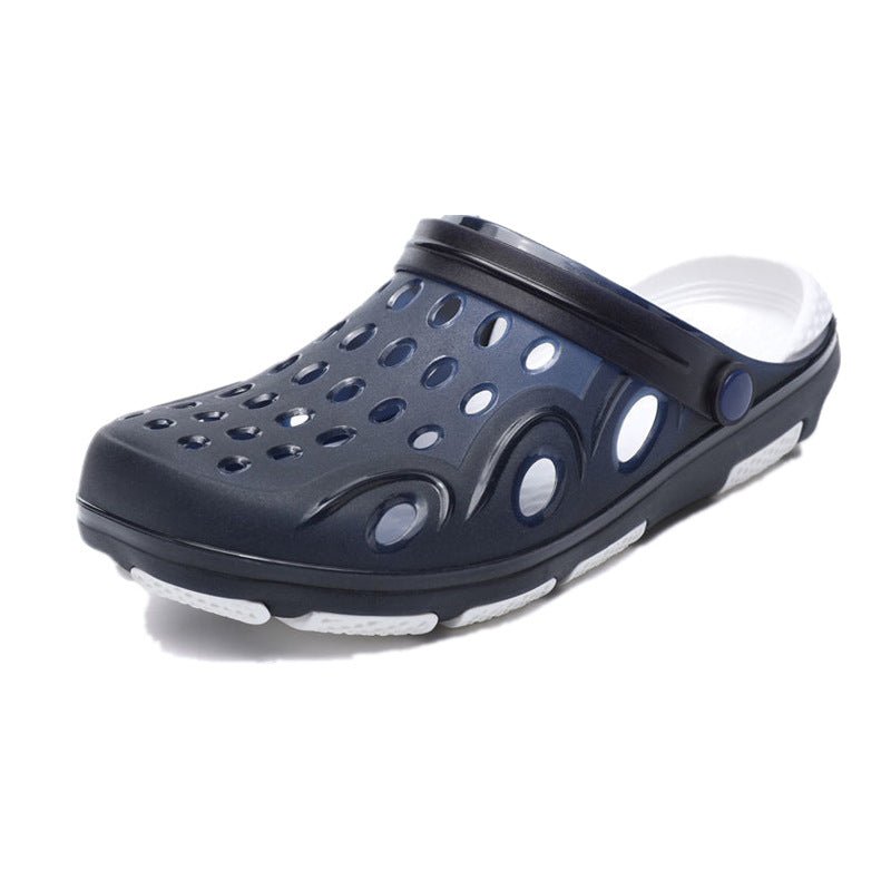 Baotou Sandals Outdoor Wear Half Drag Beach Shoes Men - MANDOTOS INTERNATIONAL0