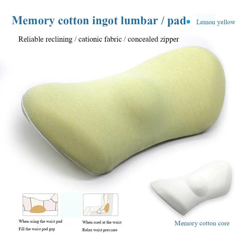 Lumbar Support Pillow For Side Sleepers Pregnancy Relieve Hip Coccyx Sciatica Pain Machine Chair Back Cushion Waist Car Seat MANDOTOS