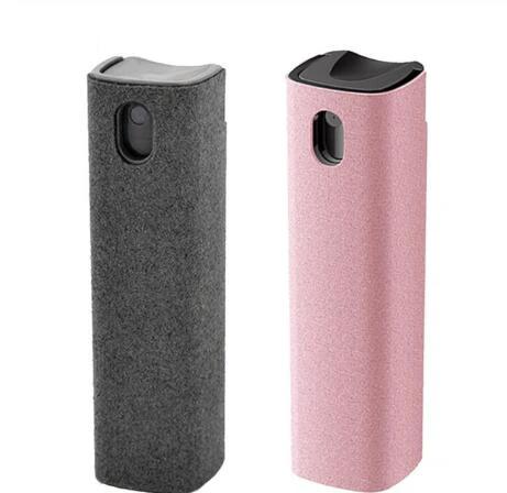 2 In 1 Phone Computer Screen Cleaner Kit For Screen Dust Removal Microfiber Cloth Set MANDOTOS