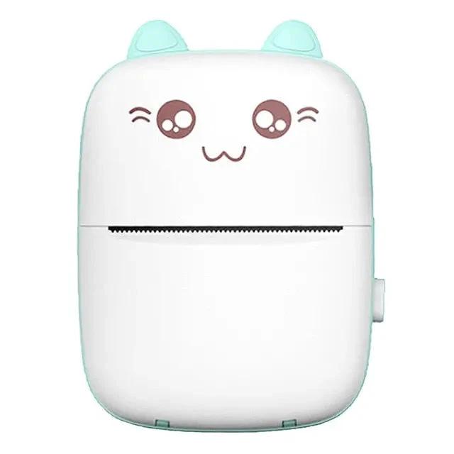 Mini Printer Portable Mini Bluetooth WiFi New Wrong Printer Mobile Phone Photo Title Note Hot Print Pocket Student Error Label Printer - MANDOTOS