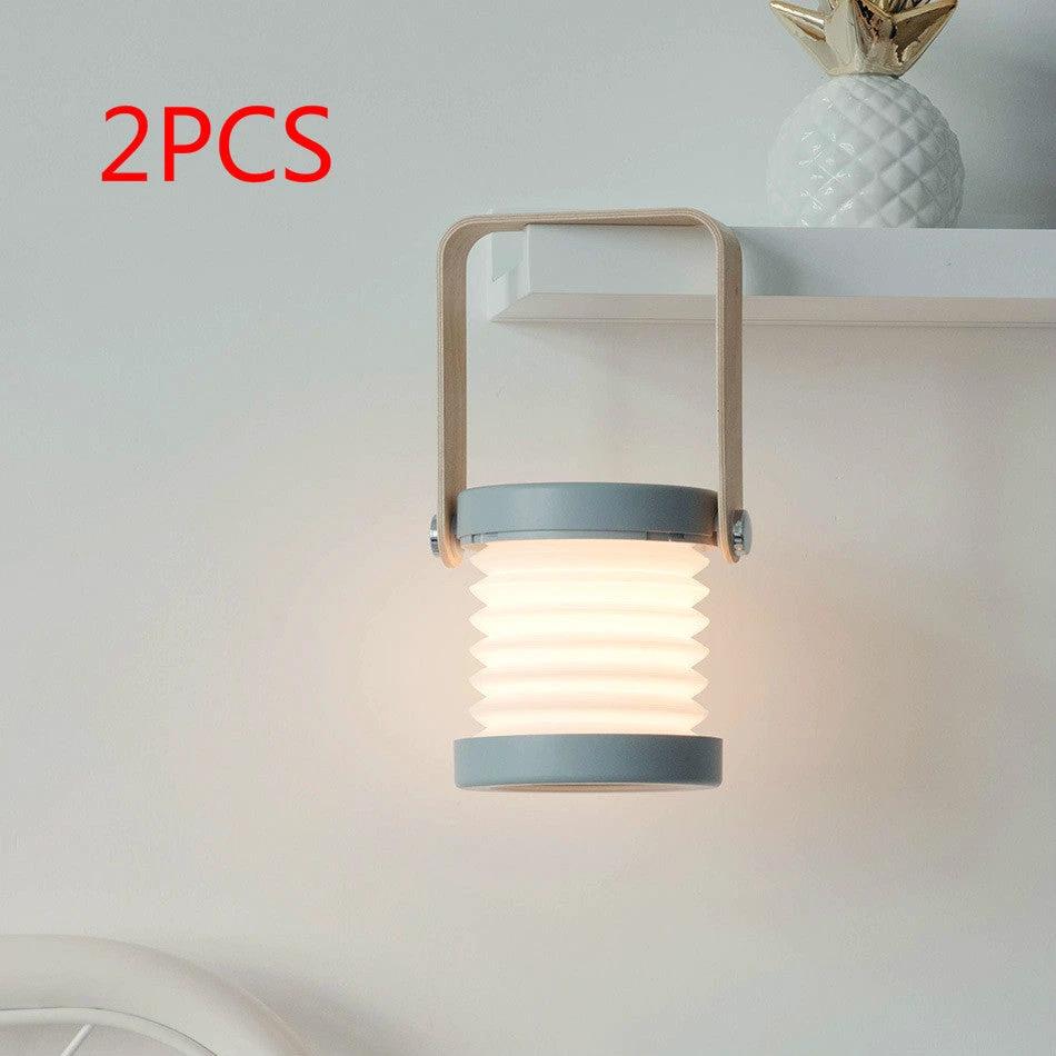 Touch Control USB Rechargeable Night Light - Elegant White/Green Gray/Red Limited Edition - MANDOTOS