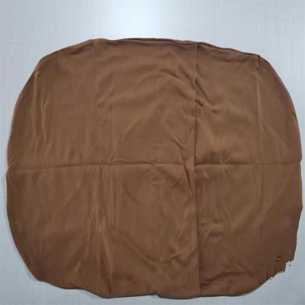 Baby nest bed cushion in brown cotton, Ancient Energy portable newborn crib cradle