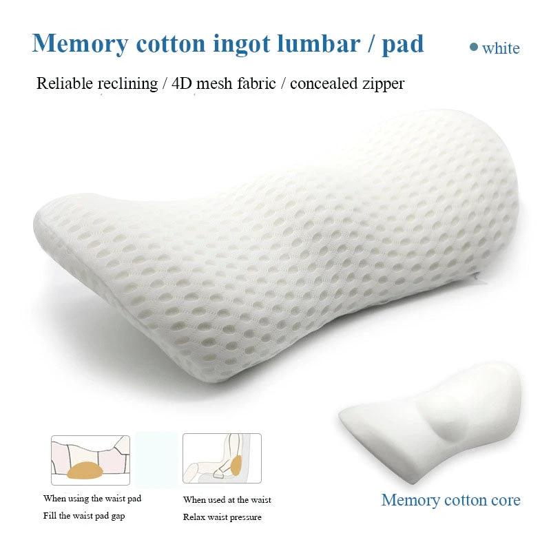 Lumbar Support Pillow For Side Sleepers Pregnancy Relieve Hip Coccyx Sciatica Pain Machine Chair Back Cushion Waist Car Seat MANDOTOS