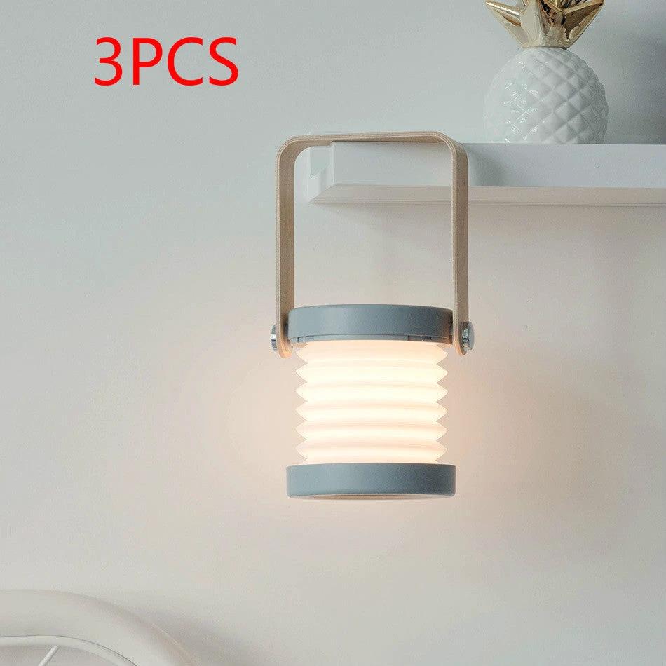 Touch Control USB Rechargeable Night Light - Elegant White/Green Gray/Red Limited Edition - MANDOTOS
