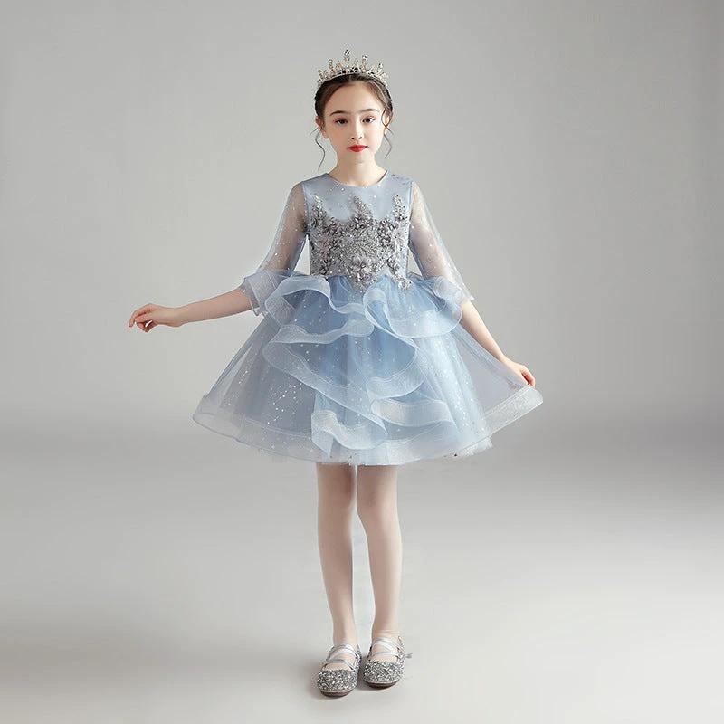 Children Dress Princess Dress Girl Girl Host Evening Dress - MANDOTOS INTERNATIONAL0