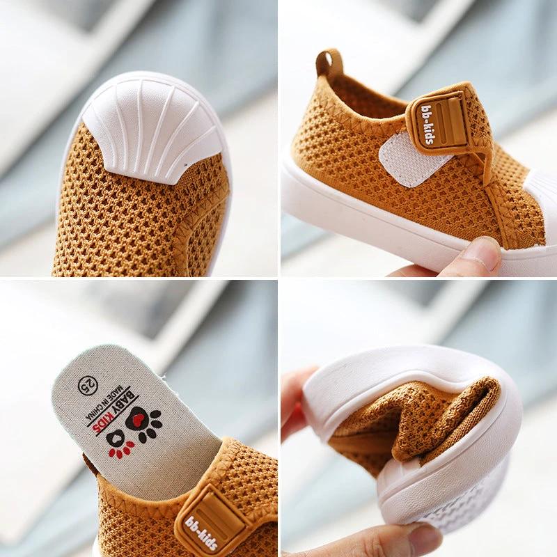 Girls Boys Casual Shoes Spring Infant Toddler Shoes Comfortable Non-slip Soft Bottom Children Sneakers Baby Kids Shoes MANDOTOS
