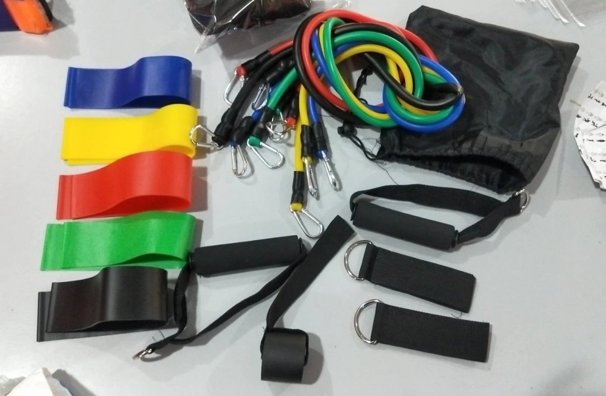Pull Rope Elastic Rope Strength Training Set MANDOTOS