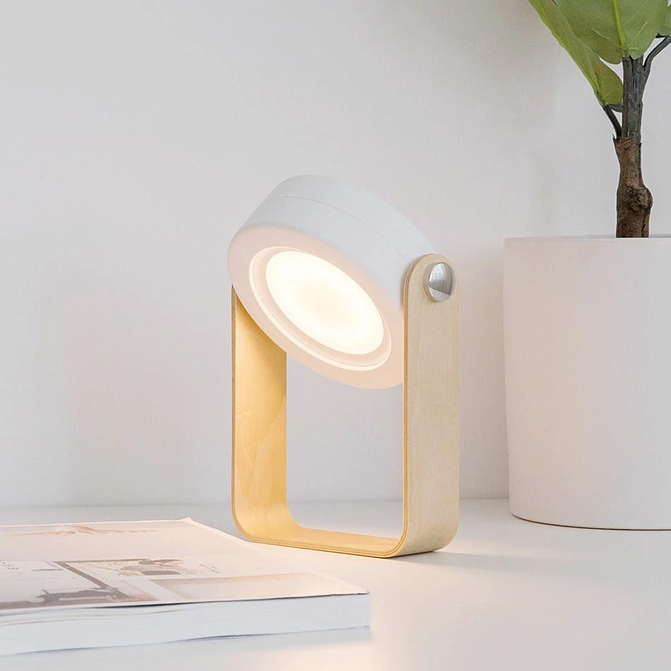 Touch Control USB Rechargeable Night Light - Elegant White/Green Gray/Red Limited Edition - MANDOTOS
