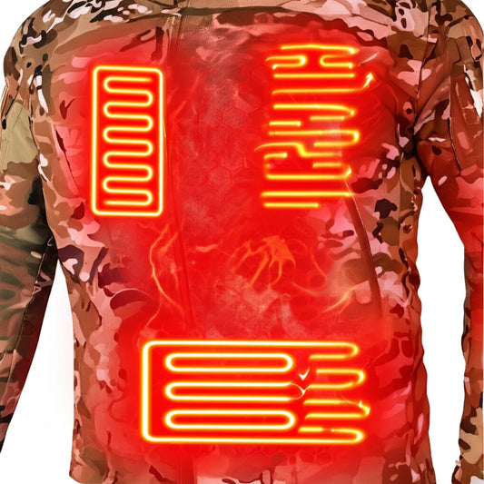 Heated Motorcycle Hooded Jacket - Your Winter Survival Gear! - MANDOTOS