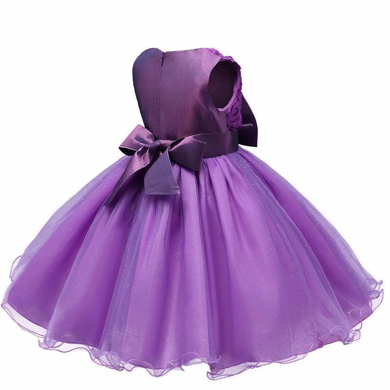 Princess Flower Girl Dress Summer Tutu Wedding Birthday Party Dresses - MANDOTOS INTERNATIONAL0