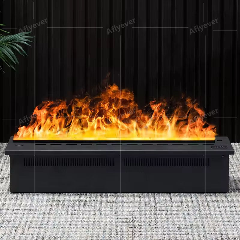 Smart Steam LED Flame Electric Fireplace & Humidifier - MANDOTOS