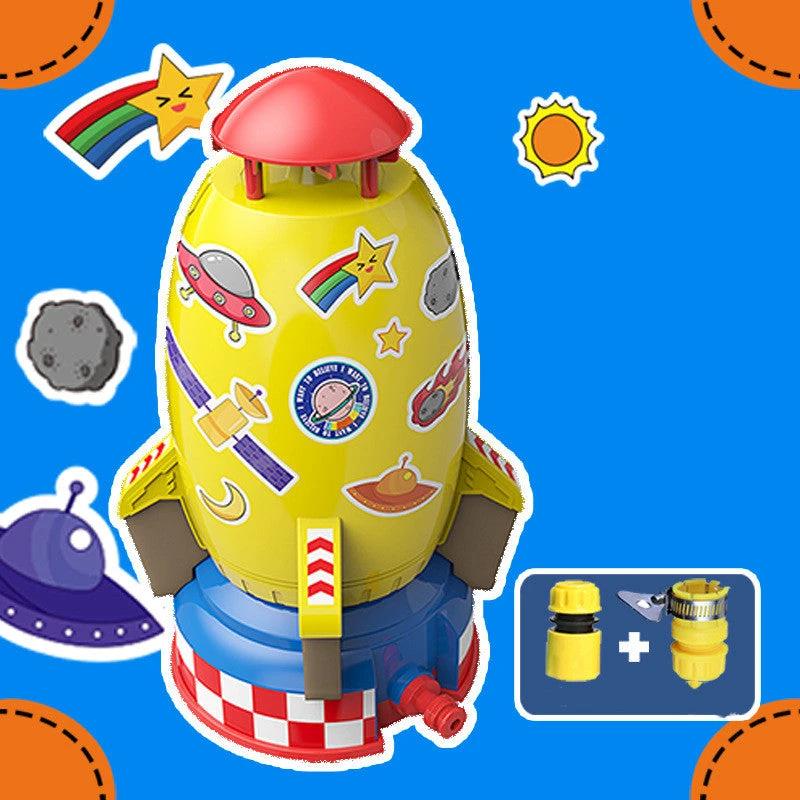 Rocket Launcher Toys Outdoor Rocket Water Pressure Lift Sprinkler Toy Interaction In Garden Lawn Water Spray Toys For Kids Summer Gadgets MANDOTOS