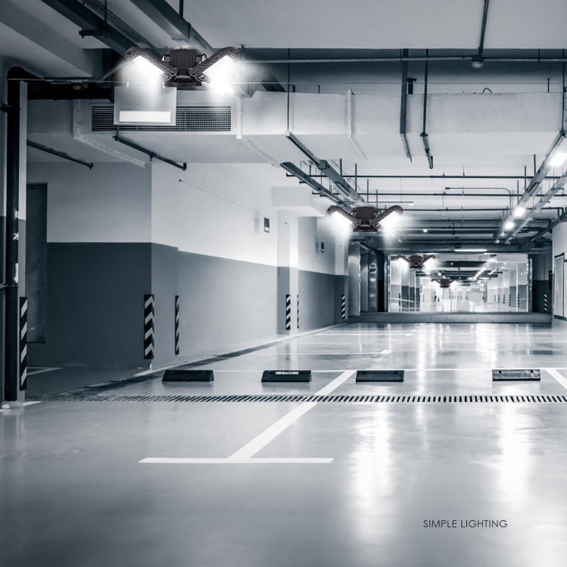 60W Super Bright Deformable LED Light for Gym Warehouse Garage 6000 Lumens0MANDOTOS INTERNATIONAL