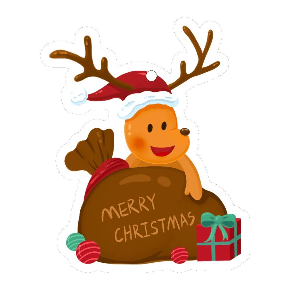 Mandotos Christmas Car Pendant Hanging Ornament for Car and Home Decoration Festive Holiday Decor - MANDOTOS