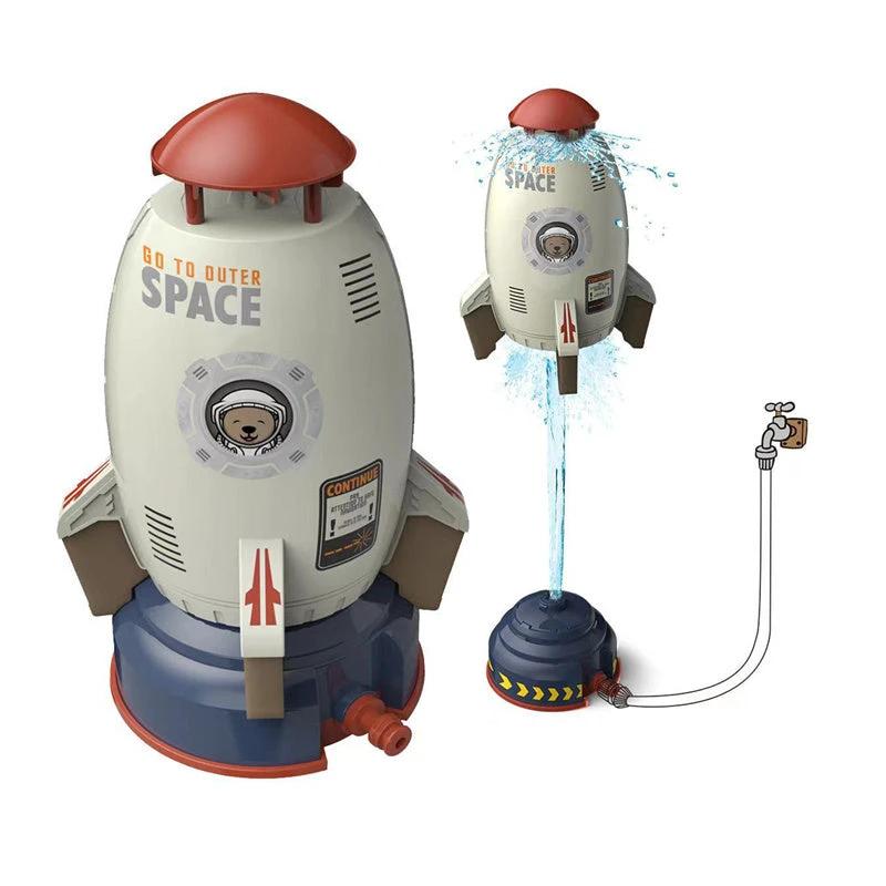 Rocket Launcher Toys Outdoor Rocket Water Pressure Lift Sprinkler Toy Interaction In Garden Lawn Water Spray Toys For Kids Summer Gadgets MANDOTOS