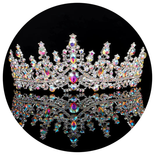 Crystal Elegance Wedding Tiara - MANDOTOS INTERNATIONAL