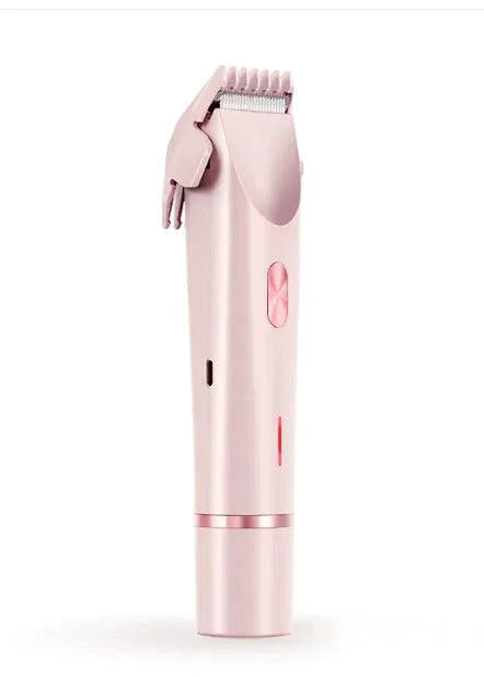 GlamGlow Electric Shaver & Trimmer for Effortless Body & Pubic Hair Removal - MANDOTOS
