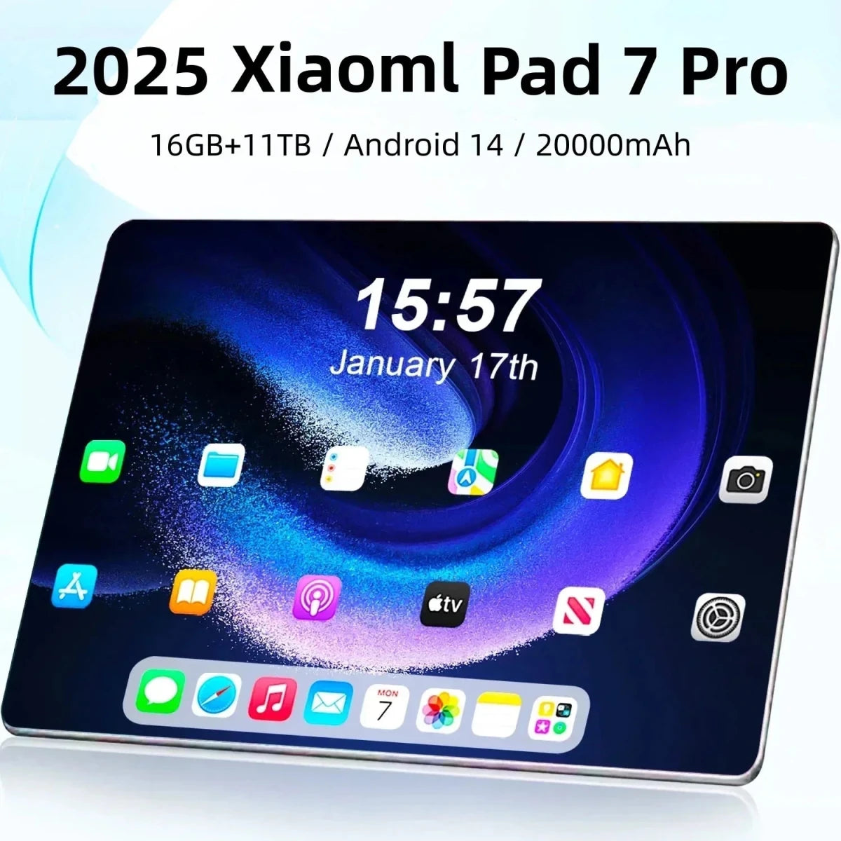 2025 Global Version Tablets Xiaoml Pad 7 Pro 11 inch 4K HD Original Tablet 5G Wifi Android PC MI Tablets Google Play Tablets PC - MANDOTOS INTERNATIONAL