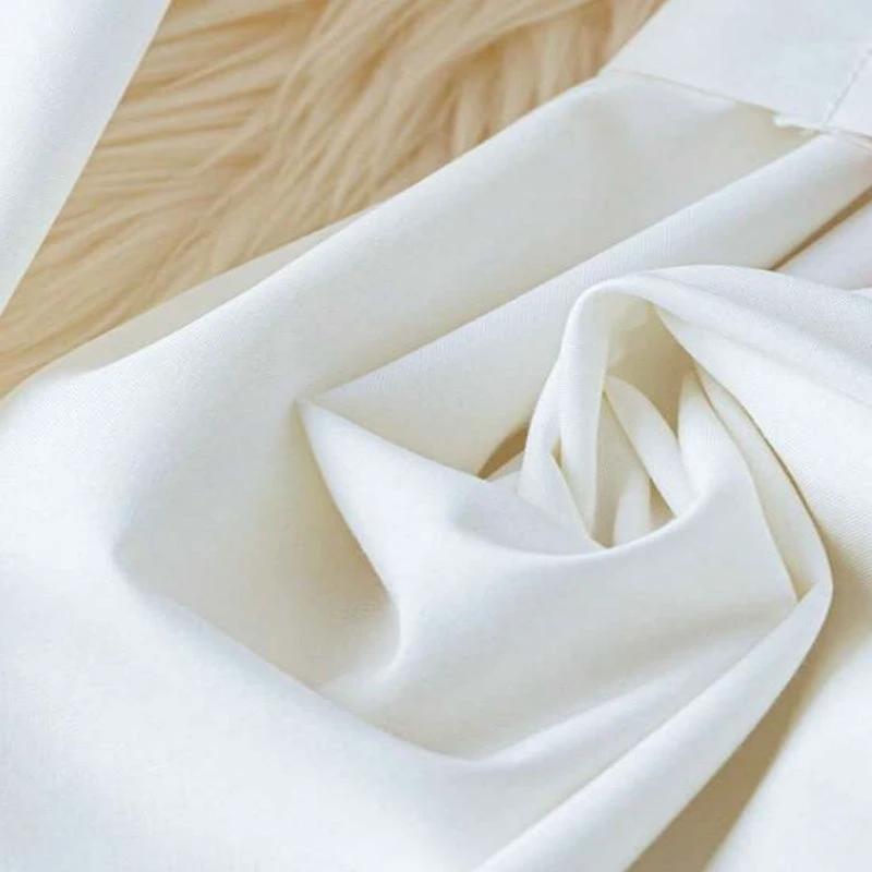 Women's Elegant Lapel Button-Down Top With Adjustable Metal Waist Belt Solid Color Loose Fit Blouse For Casual & Office Wear MANDOTOS