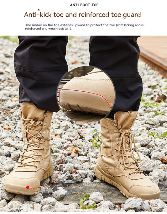 Summer Yulong Tactical Combat Boots - Your Ultimate Outdoor Adventure Companion - MANDOTOS