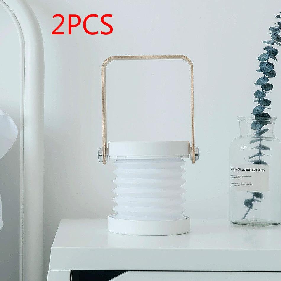 Touch Control USB Rechargeable Night Light - Elegant White/Green Gray/Red Limited Edition - MANDOTOS
