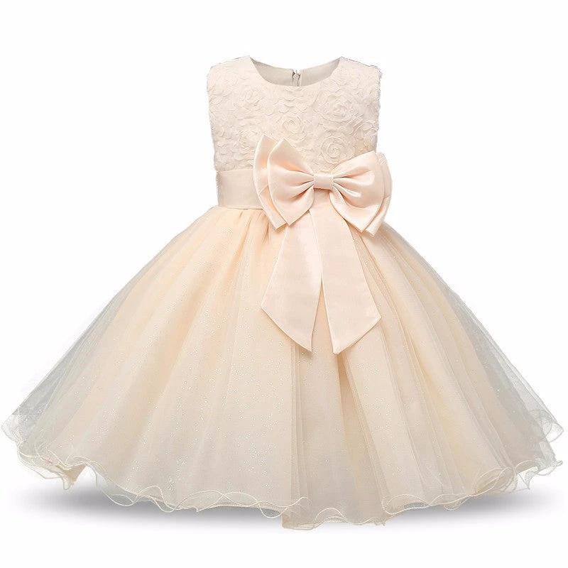 Princess Flower Girl Dress Summer Tutu Wedding Birthday Party Dresses - MANDOTOS INTERNATIONAL0