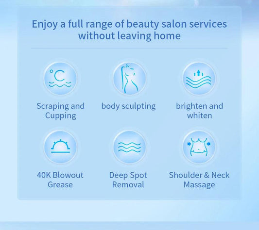 40K 4IN1 Cavitation Body Slimming Machine Beauty Device Facial Massager Skin Tighten Face Lifting Vacuum Suction - MANDOTOS