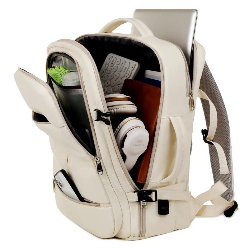 Large Capacity Backpack - Multiple Pockets Computer Travel Bag - MANDOTOS