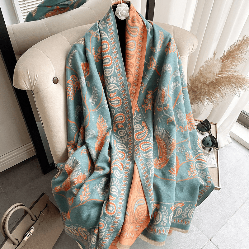 LuxeBreeze UV Scarf - MANDOTOS INTERNATIONAL
