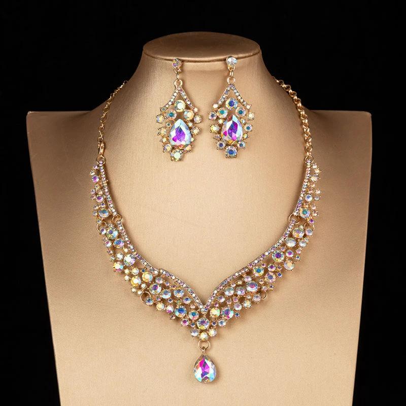 Bridal Crown Wedding Alloy Diamond Crown Fashion Elegant Headdress MANDOTOS