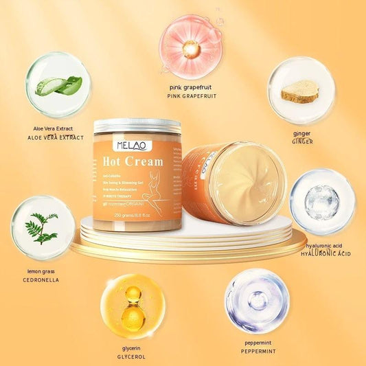 Fat Burner Weight Loss Cream - Anti-Cellulite Hot Massage Gel - MANDOTOS