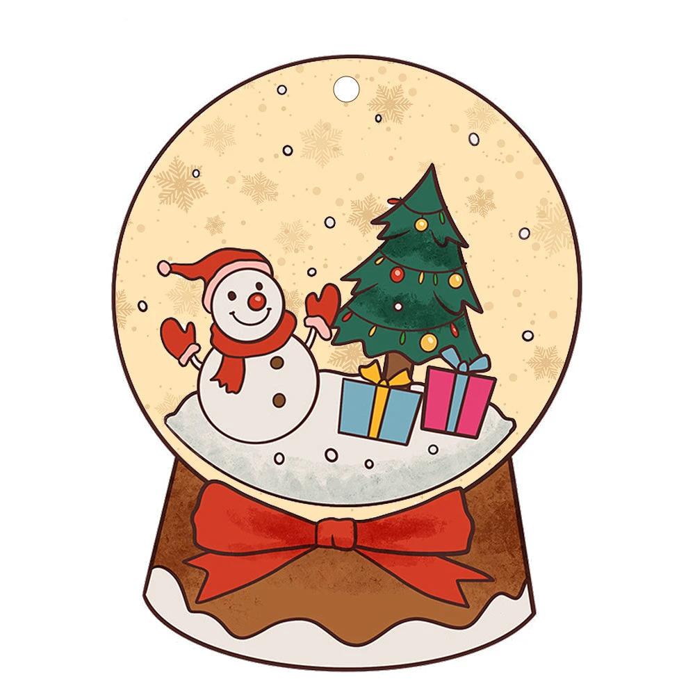 Mandotos Christmas Car Pendant Hanging Ornament for Car and Home Decoration Festive Holiday Decor - MANDOTOS