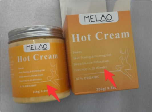 Fat Burner Weight Loss Cream - Anti-Cellulite Hot Massage Gel - MANDOTOS