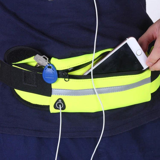 Fitness Waist Bag With Pocket Slim Running Jogging Belt Fanny Pack Bag For Hiking Cycling Workout Sports Gym Mandotos
