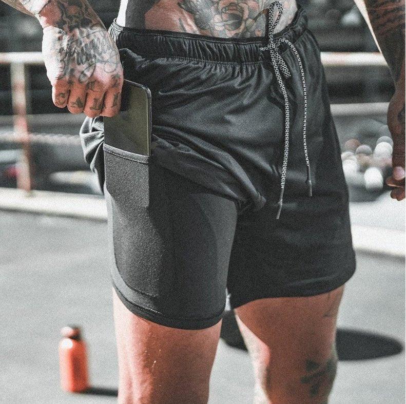 "Pocket Compression Shorts - MANDOTOS"