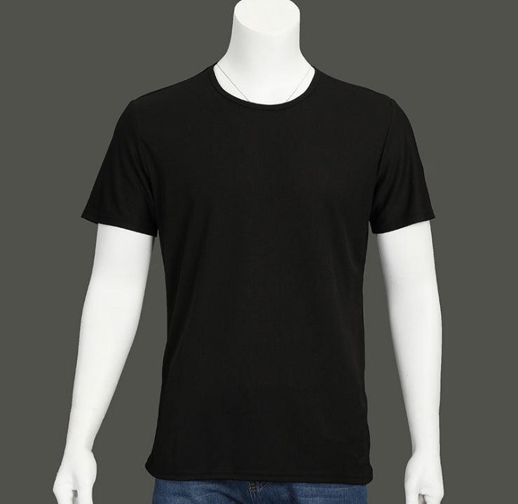 "Quick-drying Waterproof Anti-fouling T-shirt Couple Half Sleeve Bottoming Shirt - MANDOTOS"