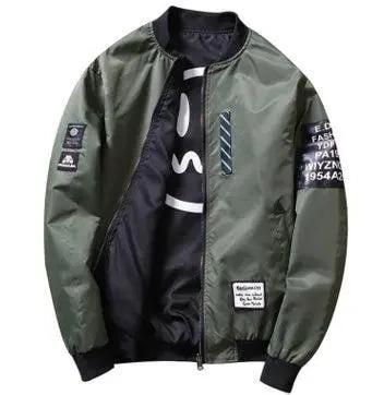 Men's Reversible Flight Jacket for Autumn &Winter - MANDOTOS