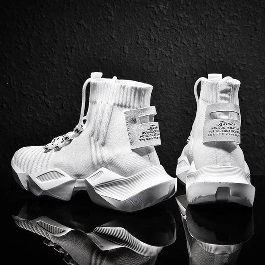 Socks Shoes Daddy Shoes Sports Shoes Men'S Large Size Trendy Shoes Casual Shoes - MANDOTOS