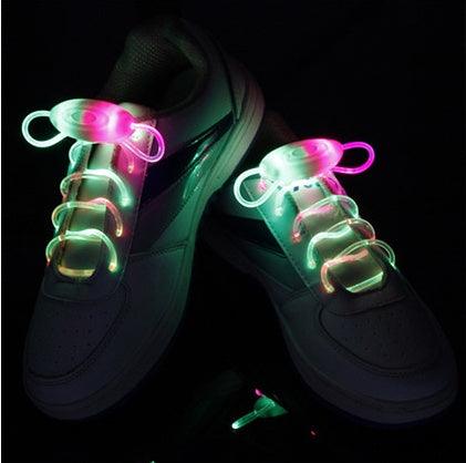 "Led Sport Shoe Laces Glow Shoe Strings Round Flash Light Shoelaces - MANDOTOS"