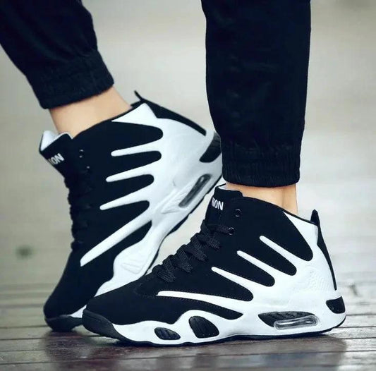 Men Air Cushion Basketball Shoes Wear-resistant Sneakers For Men Hommel Basketball Boots Sneakers Men - MANDOTOS