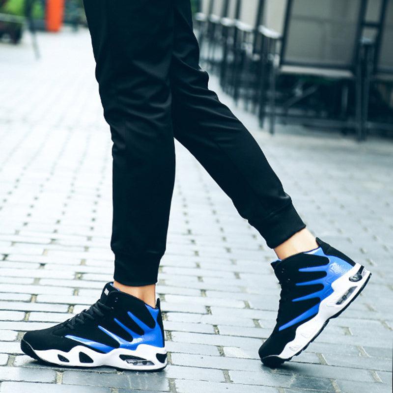 "Men Air Cushion Basketball Shoes Wear-resistant Sneakers For Men Hommel Basketball Boots Sneakers Men - MANDOTOS"