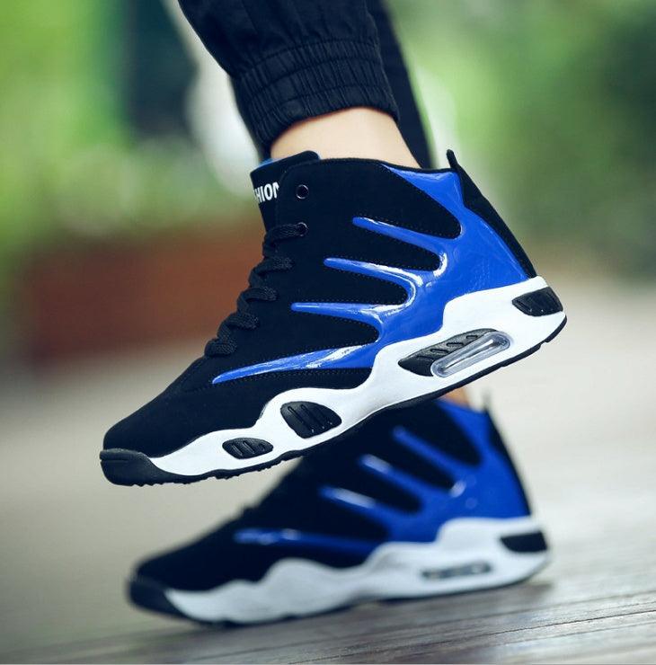"Men Air Cushion Basketball Shoes Wear-resistant Sneakers For Men Hommel Basketball Boots Sneakers Men - MANDOTOS"