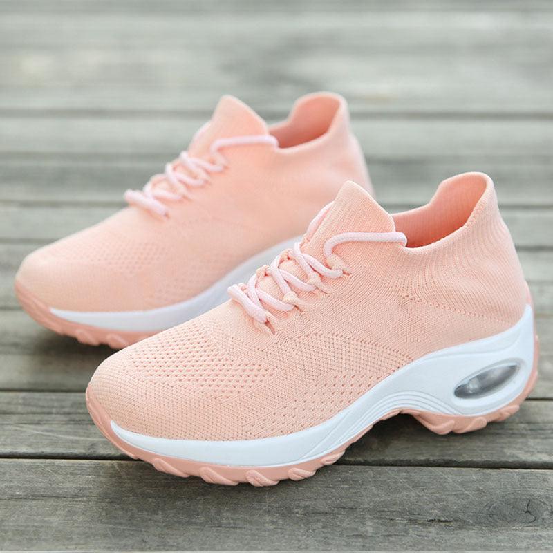 "Sports shoes women flying knit socks shoes shaking shoes - MANDOTOS"