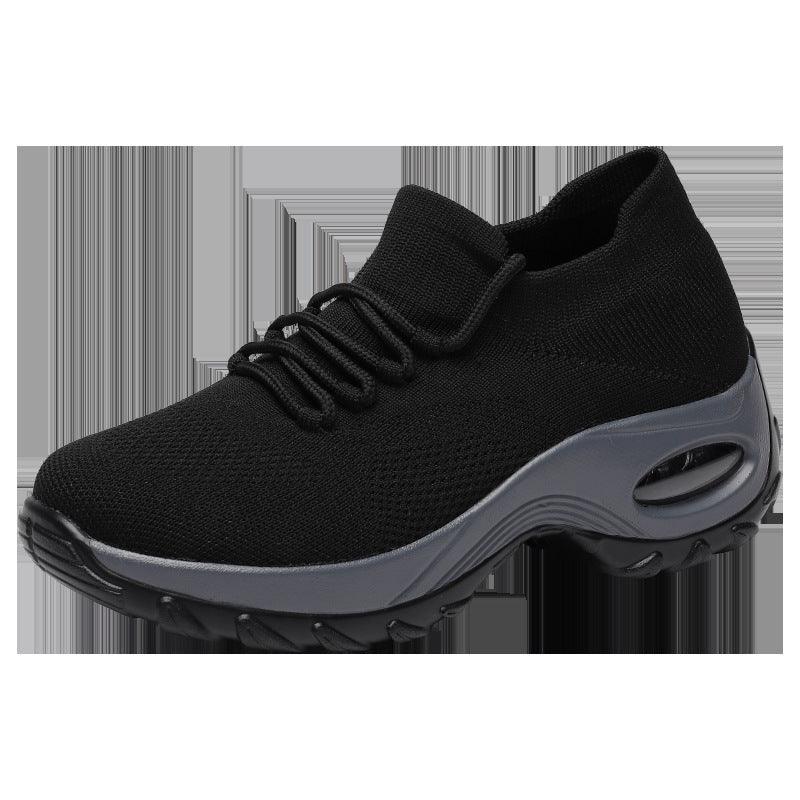 "Sports shoes women flying knit socks shoes shaking shoes - MANDOTOS"