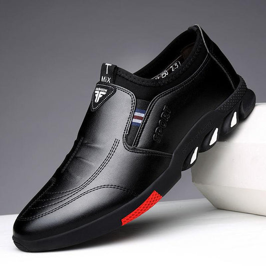 "Leather Shoes Mens Leather Spring New Mens Business - MANDOTOS"