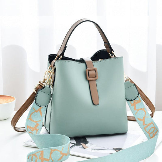 "Bucket Bag Fashion Korean Style Shoulder Bag Cross-border Female Bag - MANDOTOS"