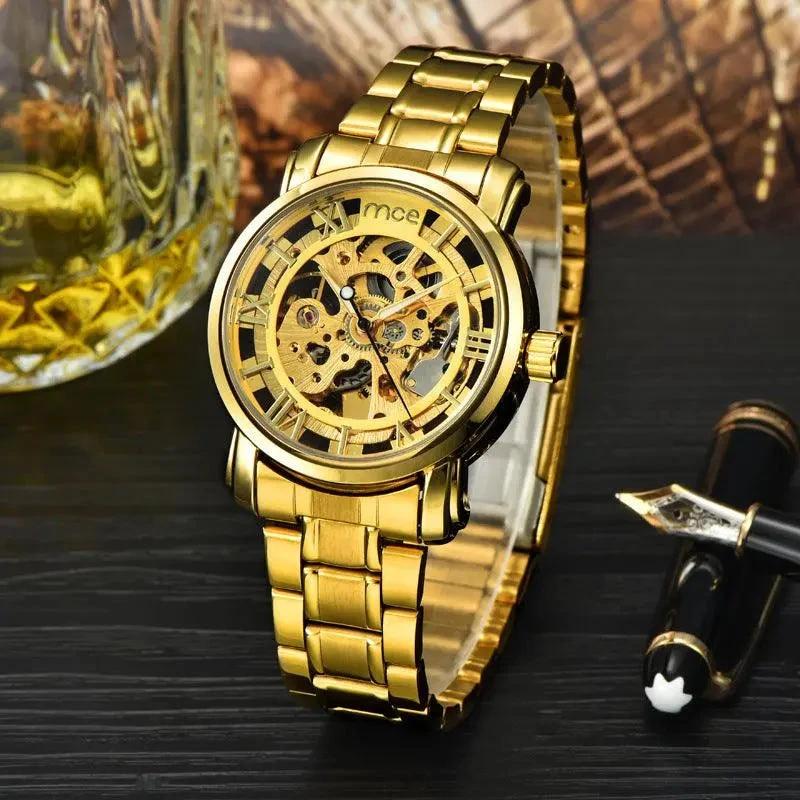 Foreign Trade Watches Mechanical Watches Men Burst Aliexpress Selling Men Mechanical Watches - MANDOTOS