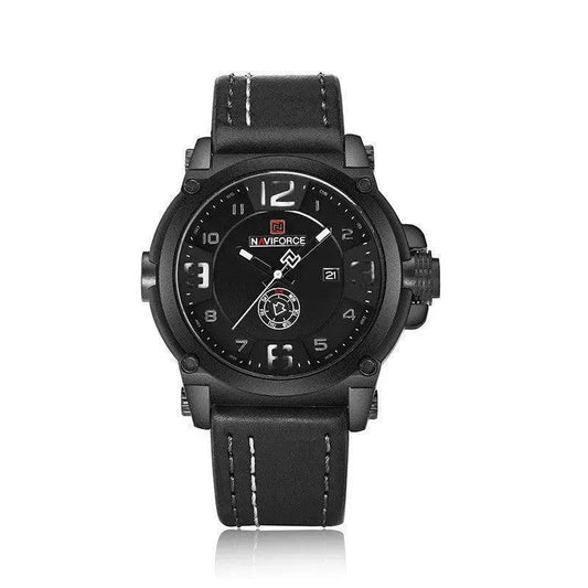 Men's Quartz Watch - Calendar Water Resistant Timepiece - MANDOTOS